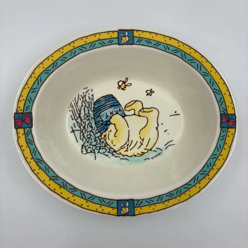 Vintage Disney Winnie The Pooh Child's Plastic Bowl